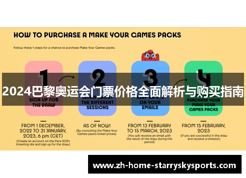 2024巴黎奥运会门票价格全面解析与购买指南 2024巴黎奥运会门票价格全面解析与购买指南